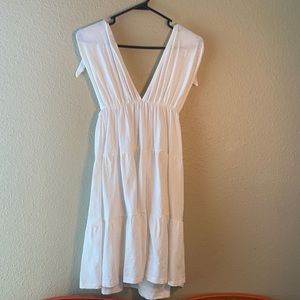 ASOS white cotton dress